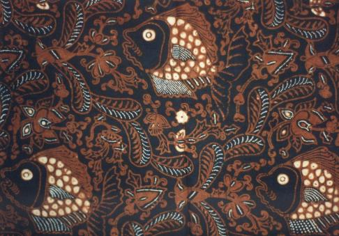 Batik cloth produced in Solo.