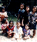 Young women enjoying the waters near Kulawi village